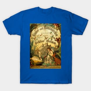 Brothers Grimm Antique German Book Cover T-Shirt